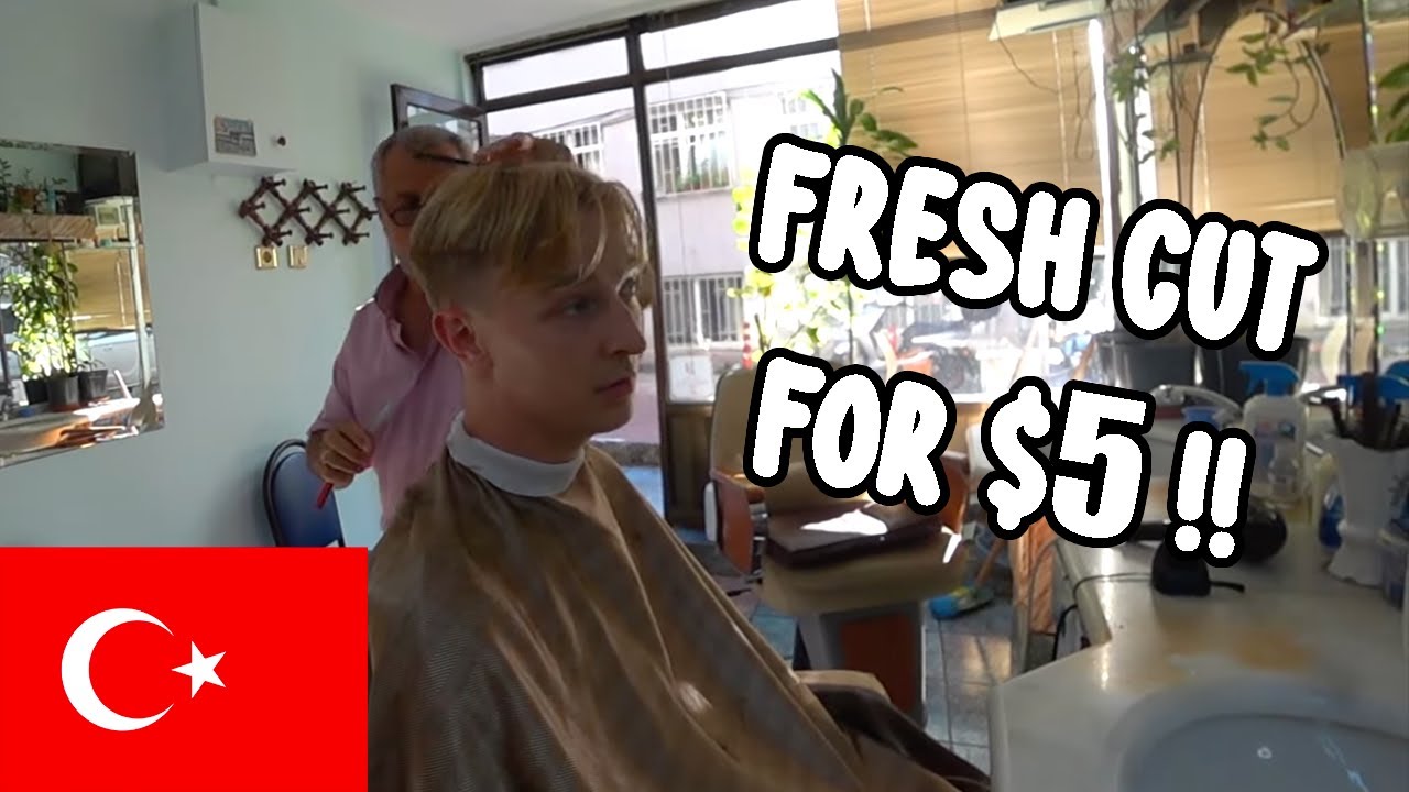 $5 haircut in Istanbul by the master himself 🇹🇷