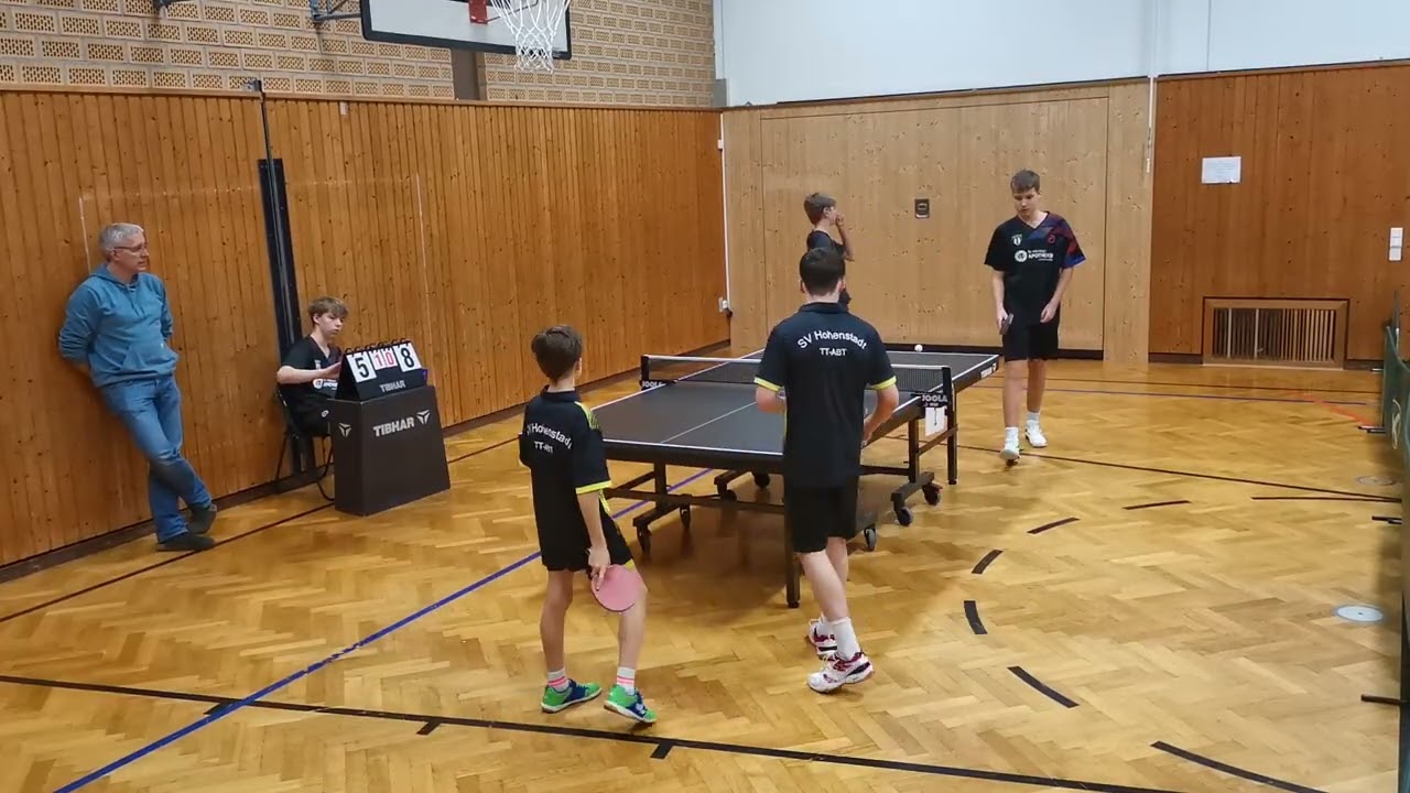 Jugend Tischtennis SV Hohenstadt vs. Laufer SV IV (9-1) 30.01.2026