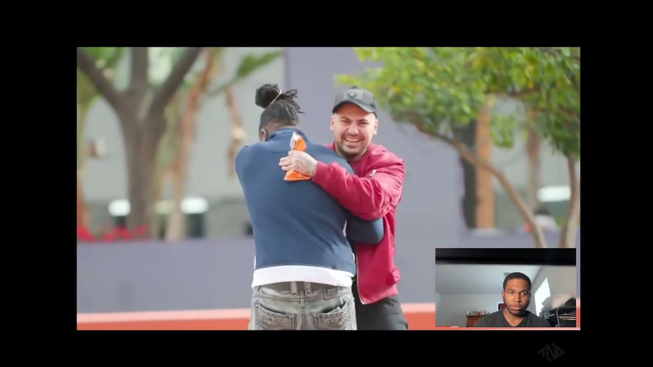 reacting to you want some pranks in the hood