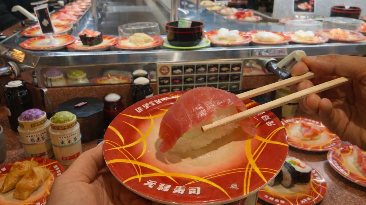 回转寿司的发源地 “元禄寿司” 🍣