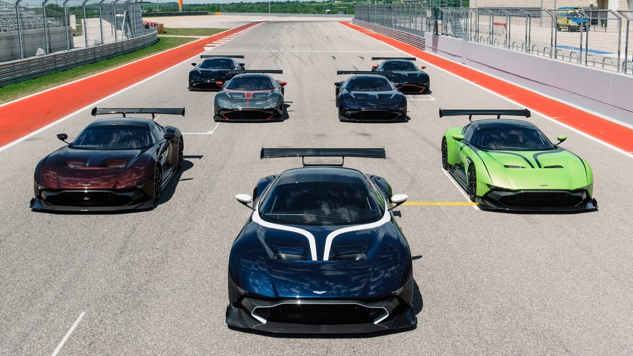 Aston Martin Vulcan owners event at Circuit of the Americas