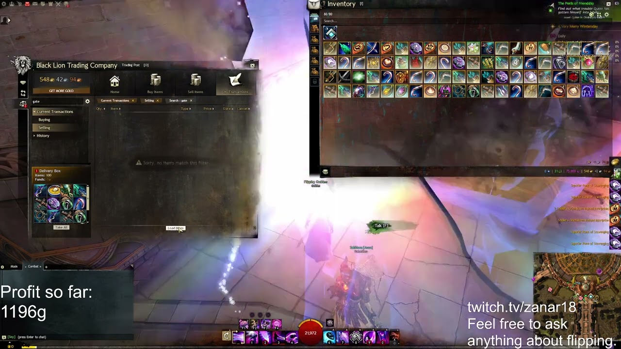 Player vs Trading Post - Flipping Challenge from 2g to 10000g - Day 19