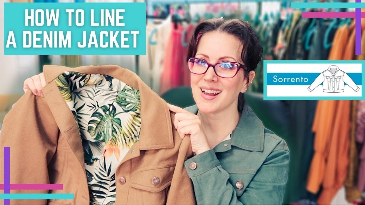 How To / How I :: Lining A Denim Jacket feat. The Sew Over It Sorrento Jacket Pattern Review