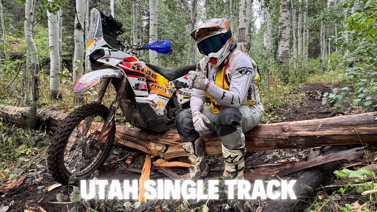 3 Forks Utah Mountain Single Track On Kove Bikes ... Day 2!!