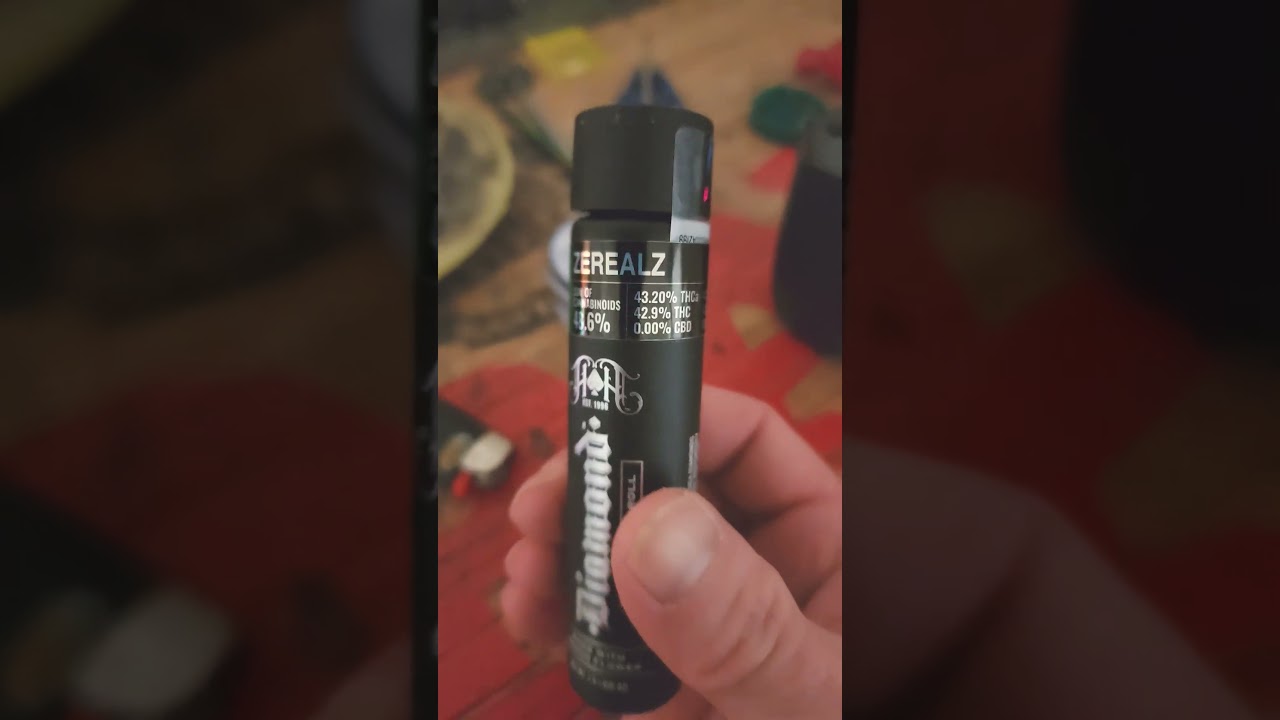 Zerealz Diamond Preroll от Heavy Hitters, общее содержание ТГК 42,5, суммарное содержание каннаби...