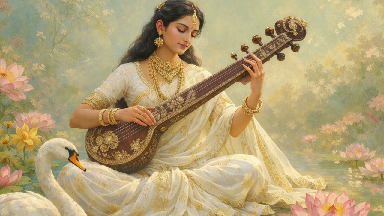 Om Aim Sri Sarasvatayi Namaha | Peace, Mental Clarity & Mind Renewal 🧠🌿