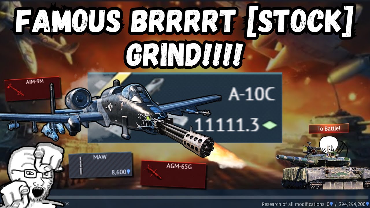 The Most POWERFUL 𝐁𝐑𝐑𝐑𝐑𝐓 in War Thunder!🔥(𝐅𝐚𝐜𝐭 𝐨𝐫 𝐜𝐚𝐩?🧢) | [STOCK] Grind Experience! (and dying💀)