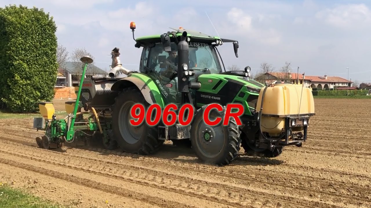 SEMINA MAIS 2022 DIDONE' con DEUTZ FAHR TTV 6130 CON GUIDA RTK