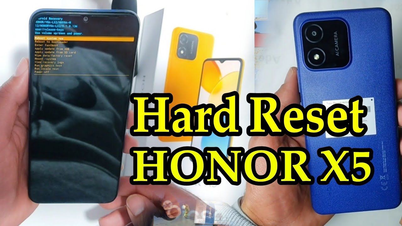 Hard Reset HONOR X5🔓😍