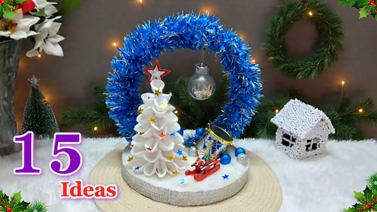15 Affordable Christmas/Holiday Centerpiece ideas Step by step home | DIY Christmas craft idea 69☃️