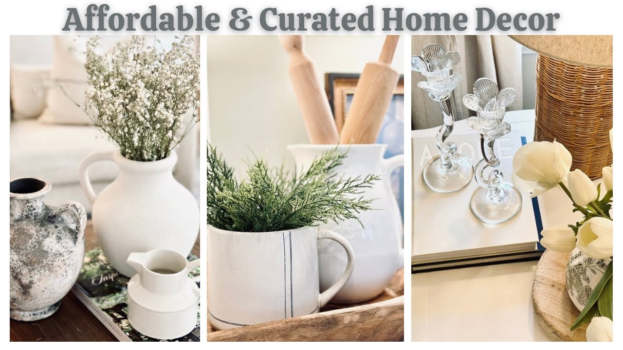 Everyday Affordable and Curated Home Decor | Shop with Me & Style with Me