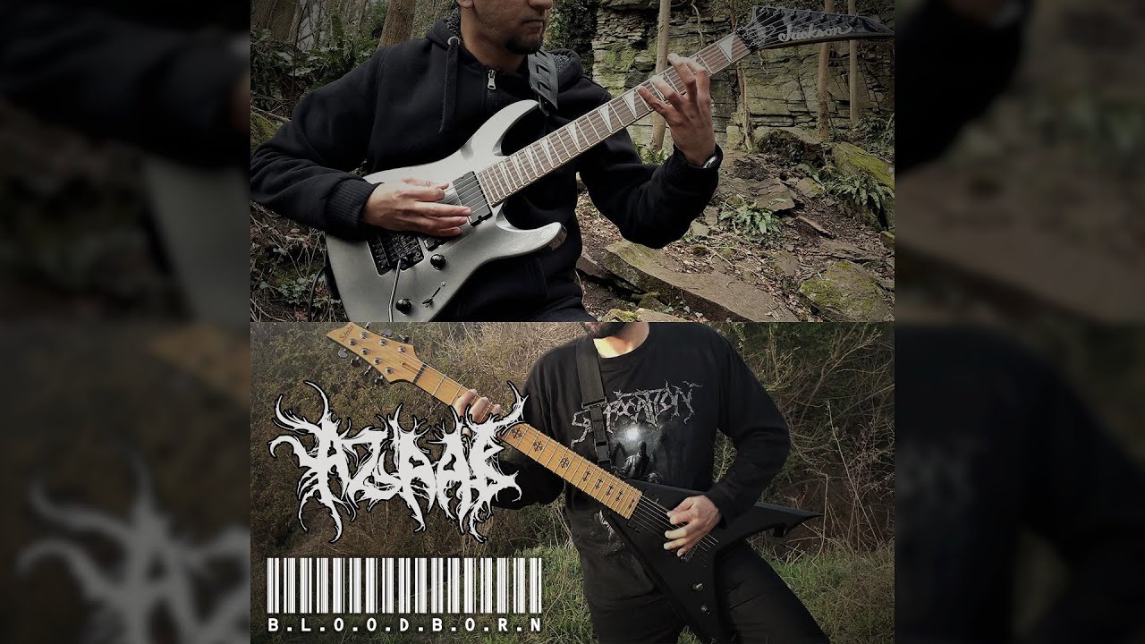 Azaab - B.L.O.O.D.B.O.R.N (Guitar Playthrough Music Video)