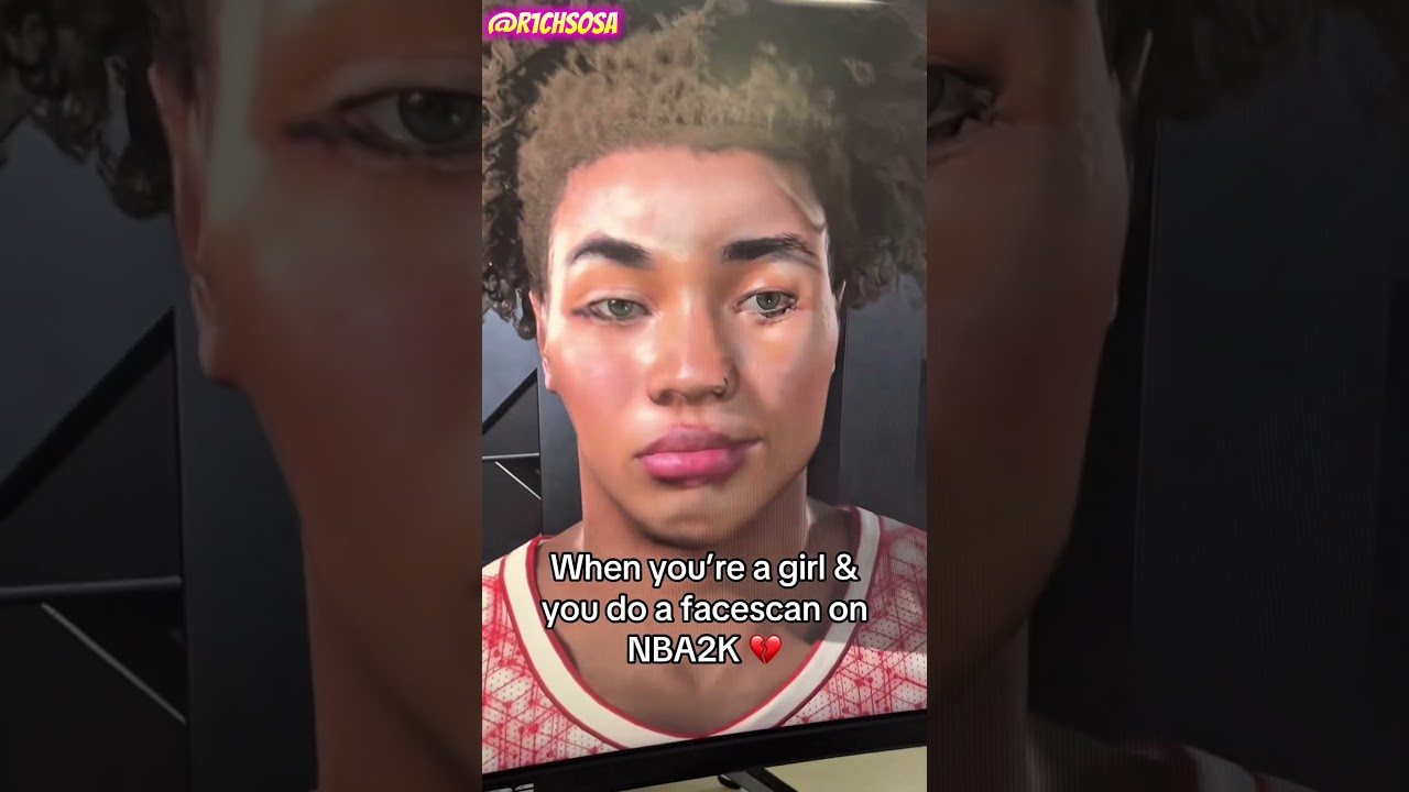 NBA 2K26 FACE SCAN JUST HUMBLED MY GIRL IN WAYS I DIDN’T THINK WERE POSSIBLE…😭💔
