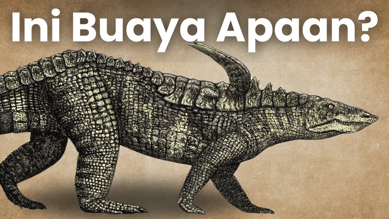Bentuk dan Evolusi Aneh Buaya Purba Jaman Dulu