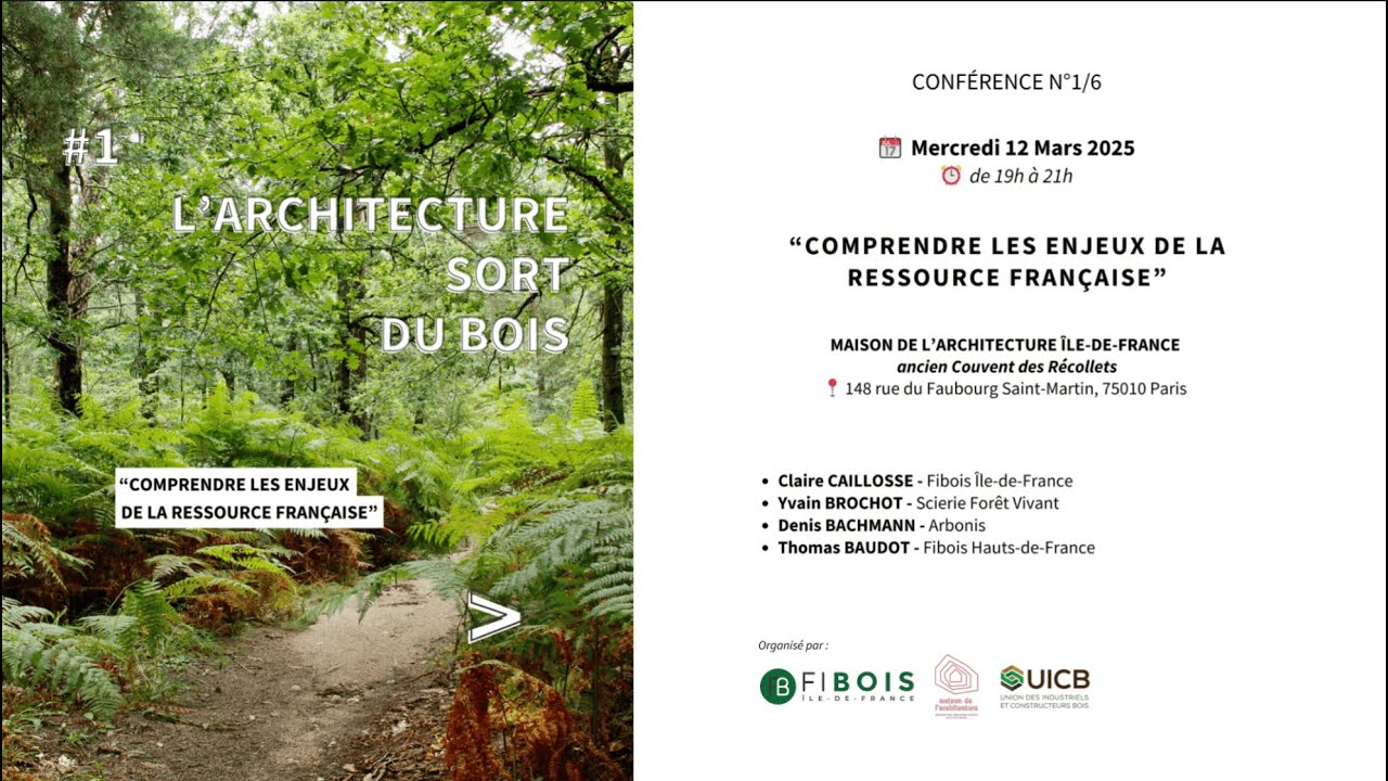Conférence #1 Comprendre les enjeux de la ressource française