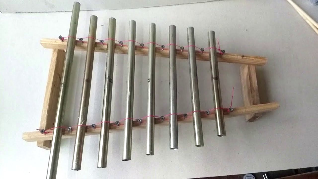 Como hacer un Tubofono de caños de cortina | DIY Celestin