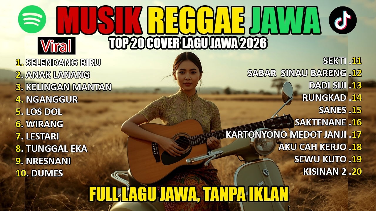 Cover Lagu Jawa Reggae Terbaru 2026 Full Album 🎧 Lagu Hits Spotify Indonesia Musik Cover Santai