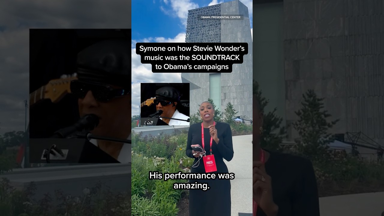 Symone on how Stevie Wonder's music was the SOUNDTRACK to Obama's campaigns