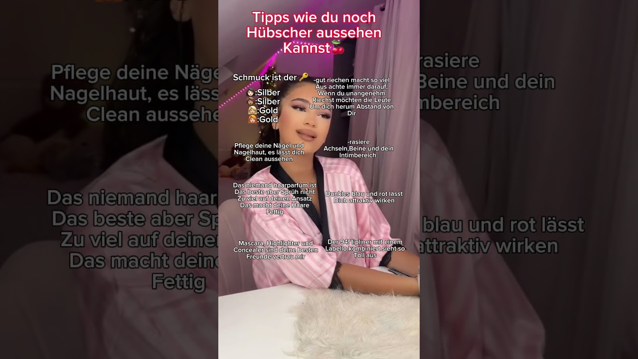 Tipps wie du h&uuml;bscher aussehen kannst🍒✨