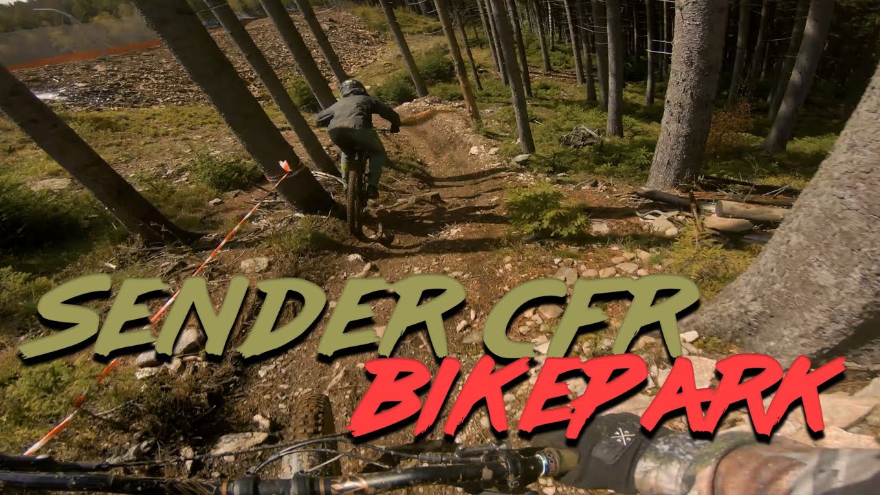 Canyon Sender CFR FMD in &bdquo;CRAZY FIRST BIKEPARK LAPS!!!!&ldquo;