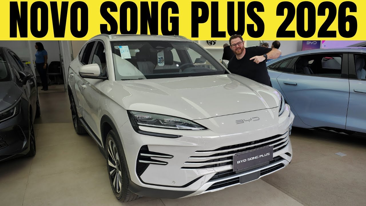 NOVO SONG PLUS 2026 da BYD – O que MUDOU, Quanto Custa e se VALE a PENA?