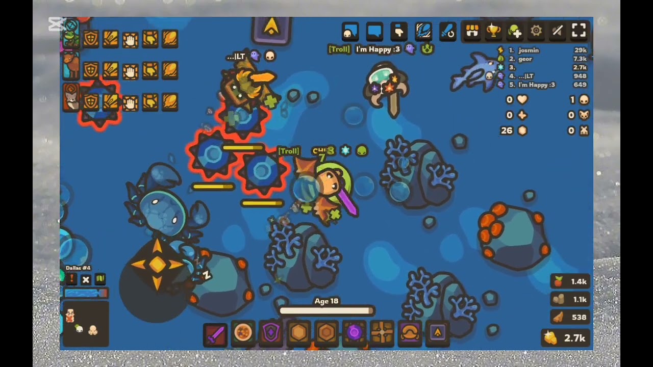 PvP - taming.io (Mobile) My friend winner 👑
