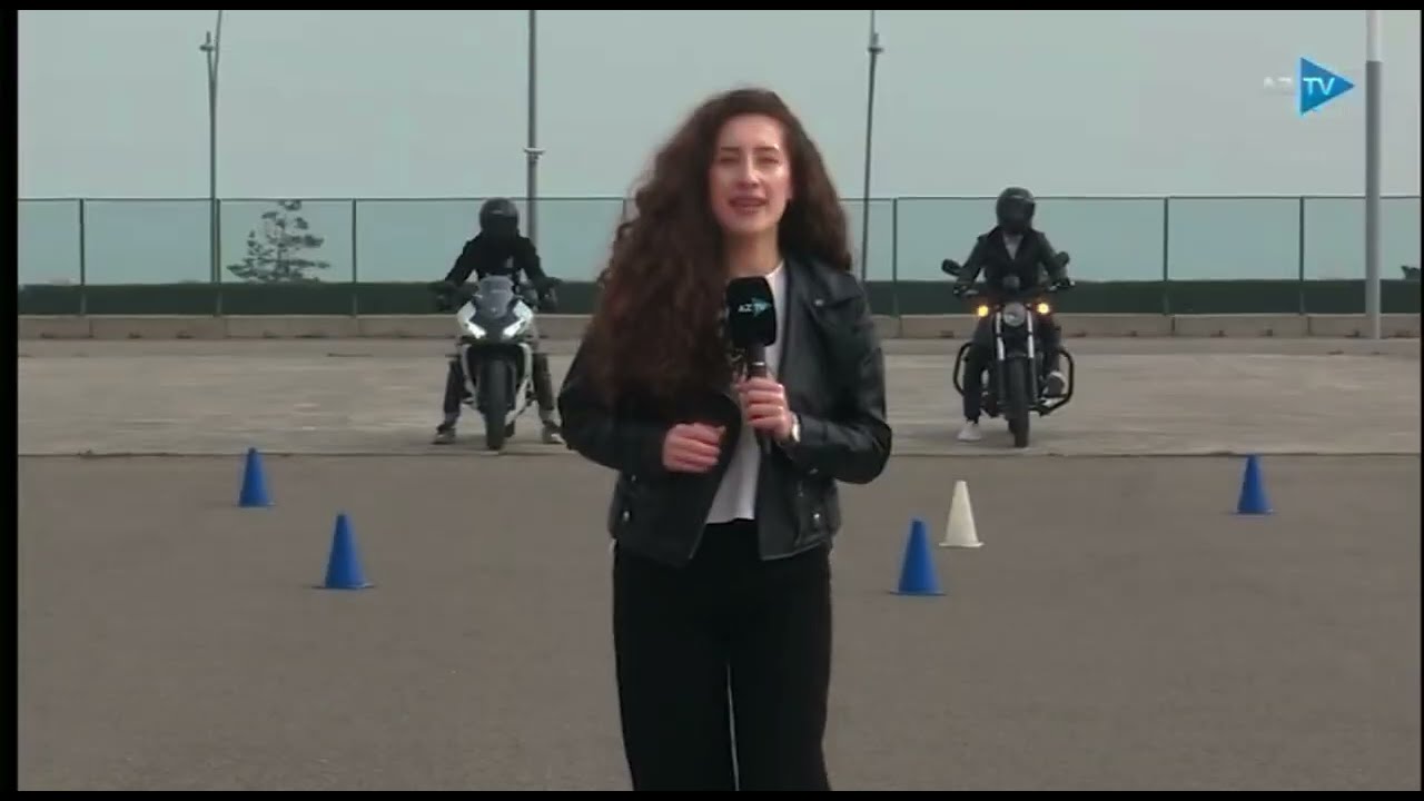 AzTV Moto Baku Academy-ni ziyarət etdi | Motosiklet Təlimlərinə Artan Maraq