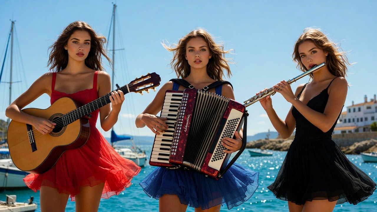 Flamenco Guitar Instrumental Music – Spanish Guitar, Accordion & Flute Fusion