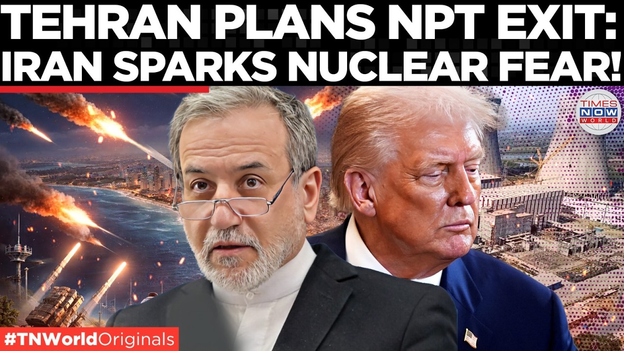 IRAN LEAVING NPT? Tehran Blames US' 