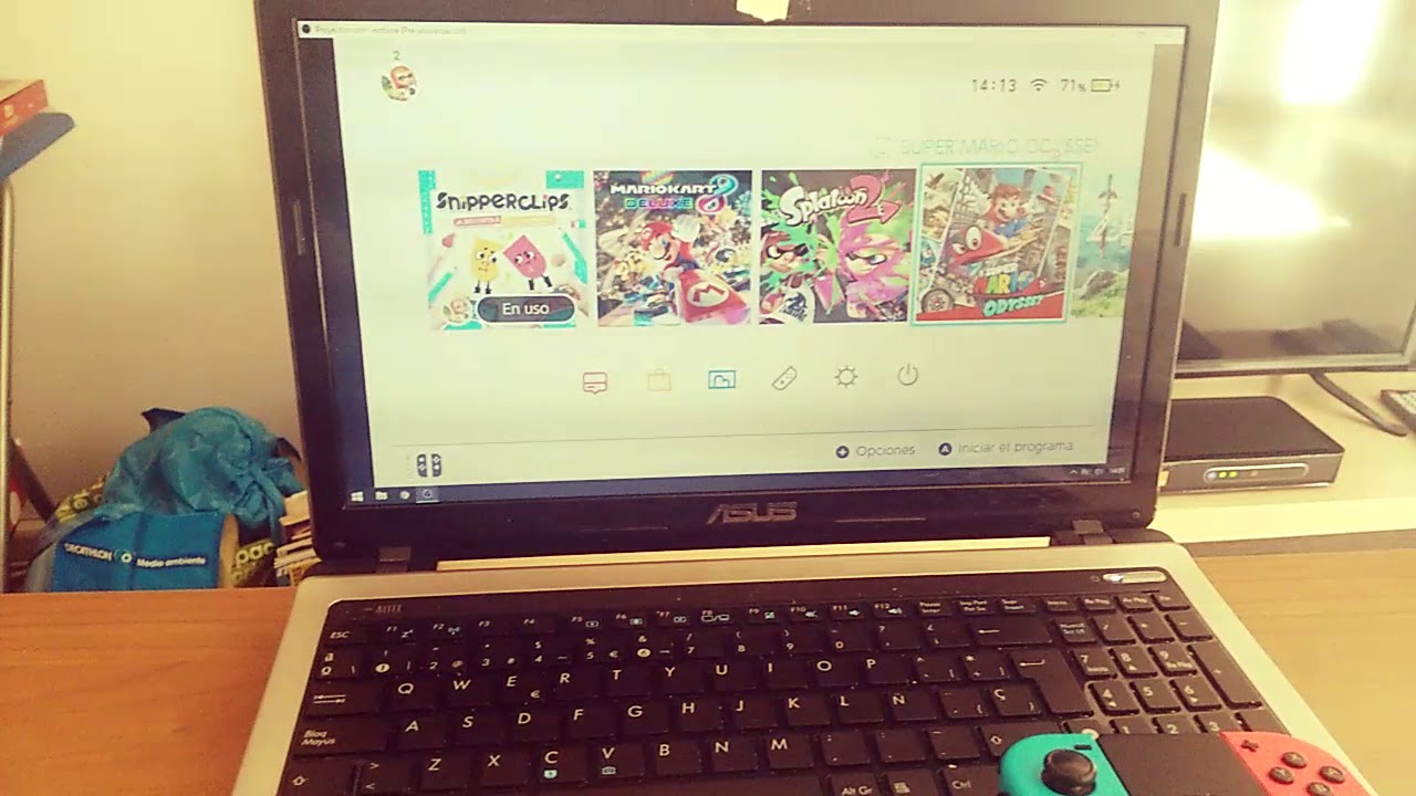 Jugar Nintendo Switch en Pc Portátil Sin Retraso al jugar Directos sin voz noche??
