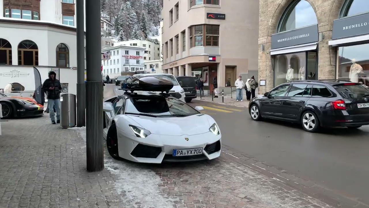 St. Moritz Luxurious Walk 2026 💸 4K Winter Walking Tour 🇨🇭 Switzerland