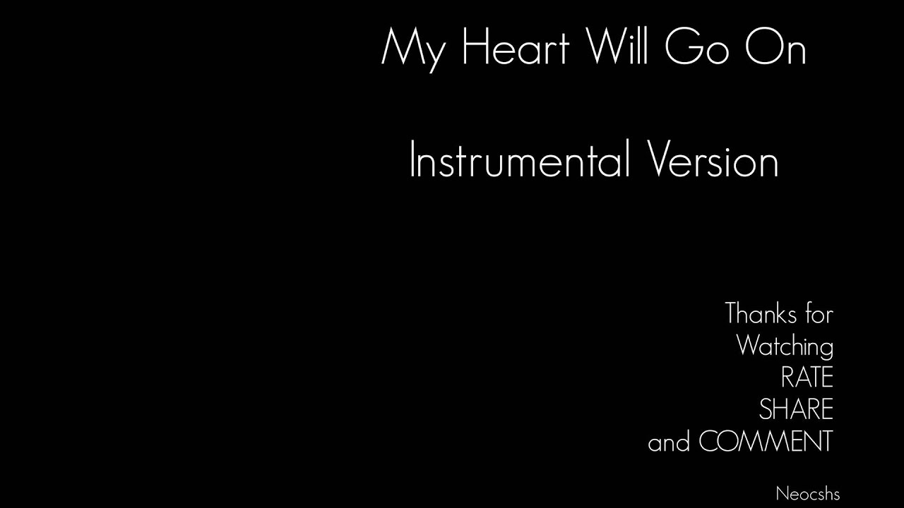 My Heart Will Go On - Instrumental Version (Short 2)