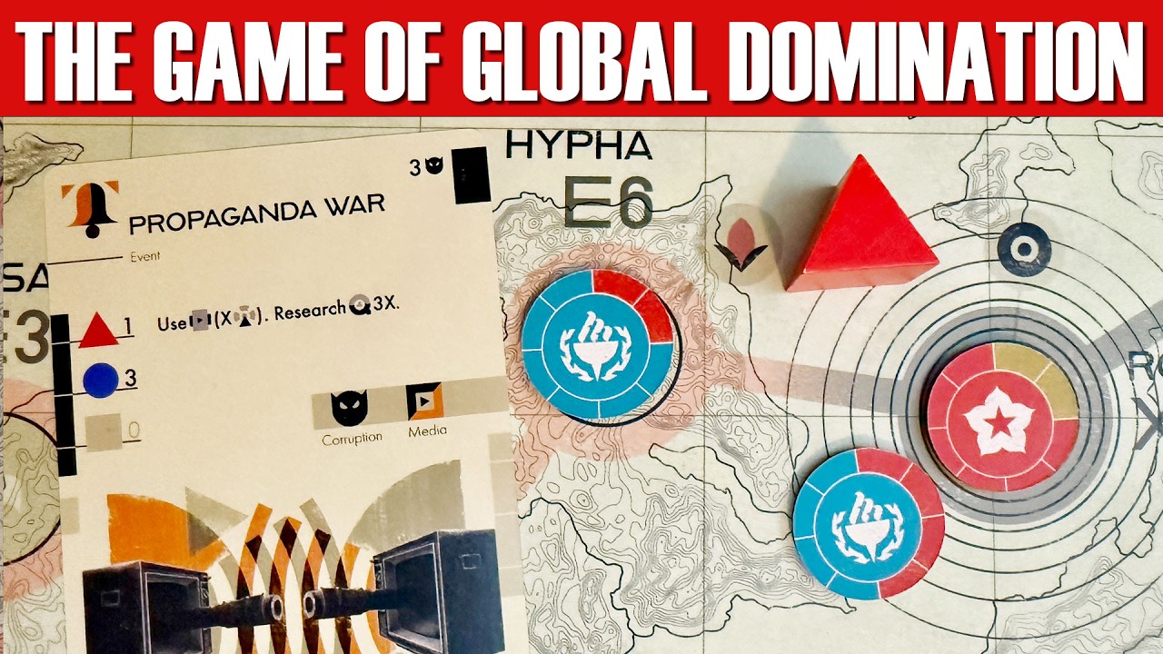 Обзор политики | Стратегическая настольная игра на тему глобального господства | Black Yeti Games...