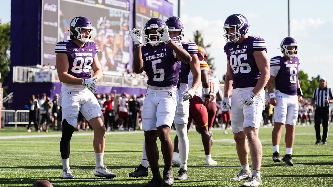 Football - Northwestern Secures Comprehensive Win Over ULM, 42-7 (10/4/25)