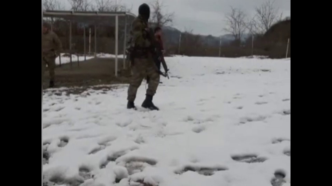 JÖH Jandarma özel harekat ayakta HK-33 atislari
