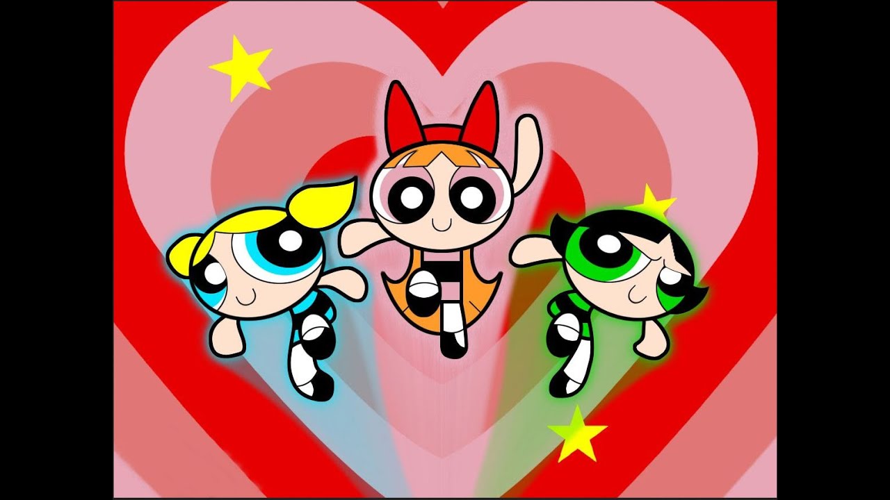 Powerpuff Girls taking care of the Bad Guys