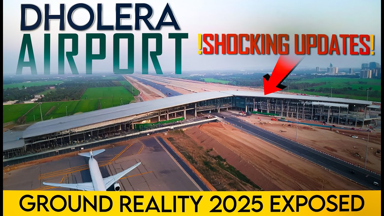 Dholera Airport Ground Report 2025 ✈️ Real Site Footage & Progress Update