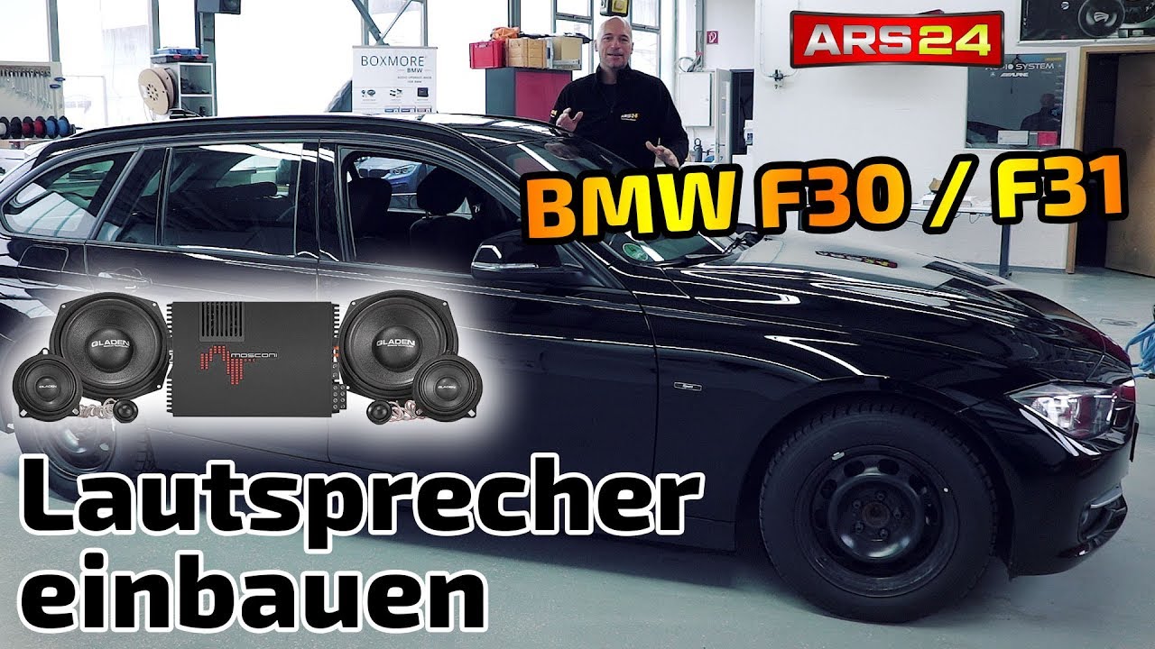 BMW F30 / F31 Soundsystem einbauen | Gladen Boxmore BMW DSP | ARS24