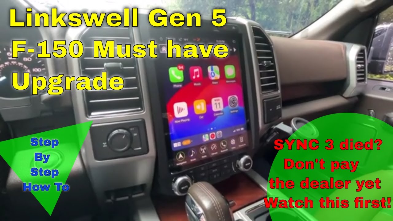 Установка радиоприемника Linkswell Gen 5 F 150 T