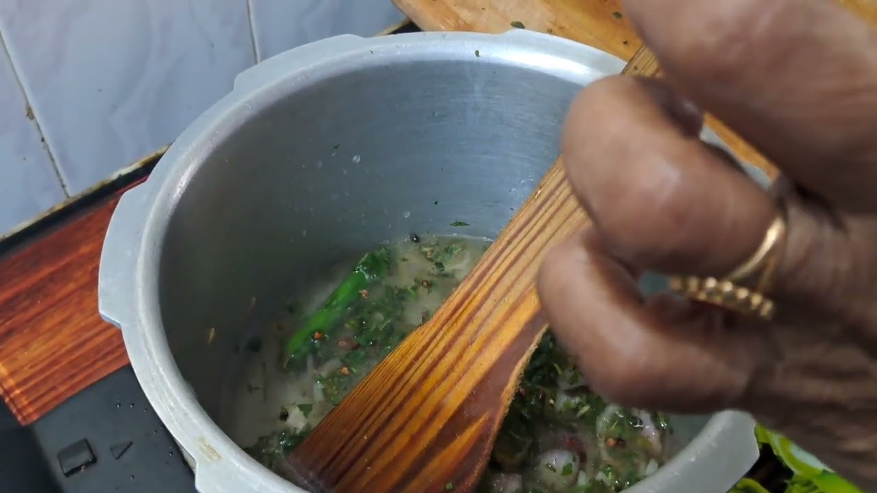 Nalamthana.  Fenugreek seeds lunch menu