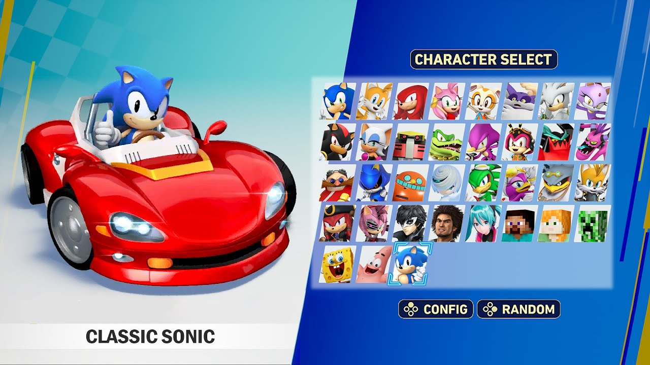 Sonic Racing CrossWorlds: Classic Sonic Gameplay (Mod)