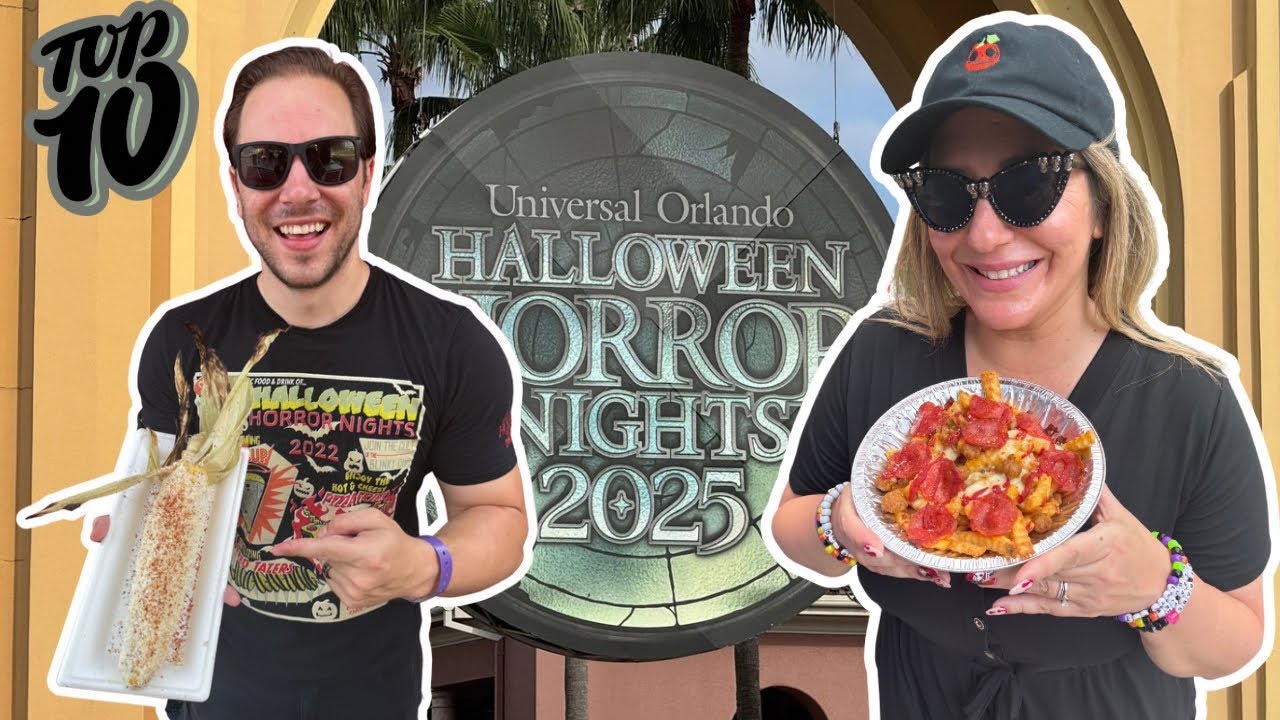 Top 10 BEST Halloween Horror Nights 34 Eats!