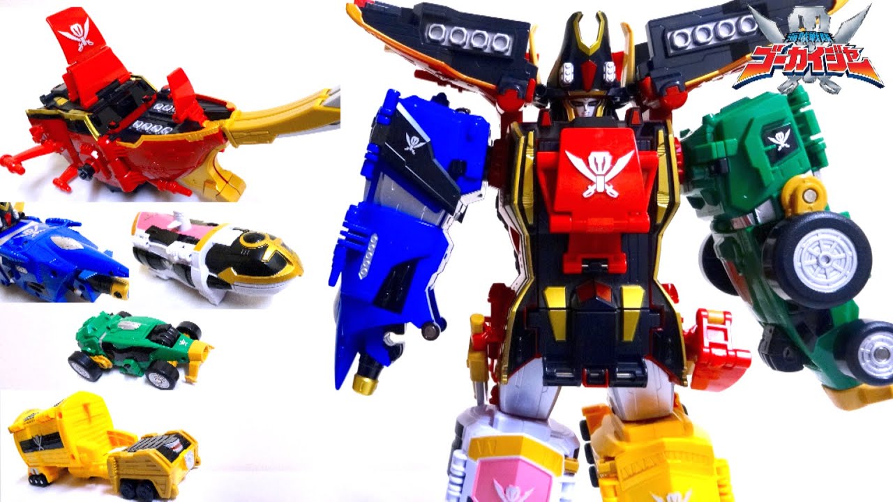 【海賊戦隊ゴーカイジャー】派手に行くぜ！海賊合体 DX ゴーカイオー ヲタファの戦隊ロボ レビュー / Gokaiger DX Gokai-oh / Legendary Megazord