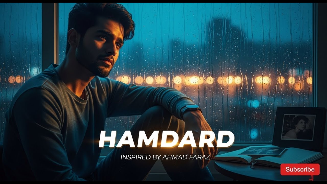 Hamdard | Urdu Song 2025 | Ahmad Faraz Poetry | Heartbreak Urdu Ghazal