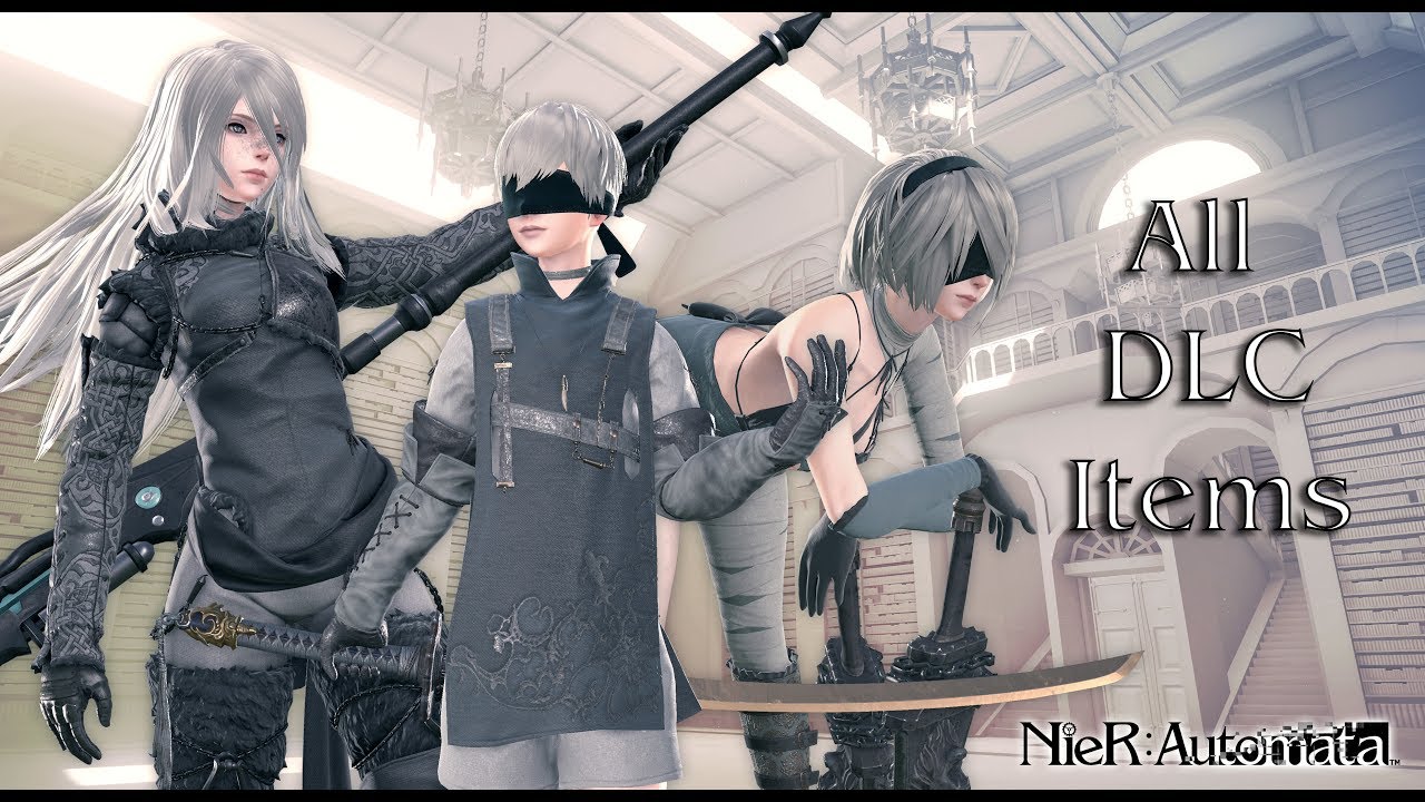 『Nier: Automata』All DLC exclusive Outfits & Items
