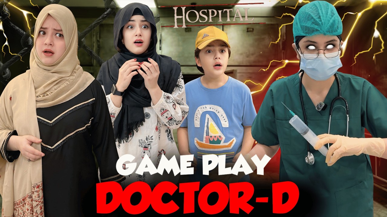 Today We Played Gameplay Hide & seek With Dr D At His Dark Home Part-1 | Rida Naqqash Extra