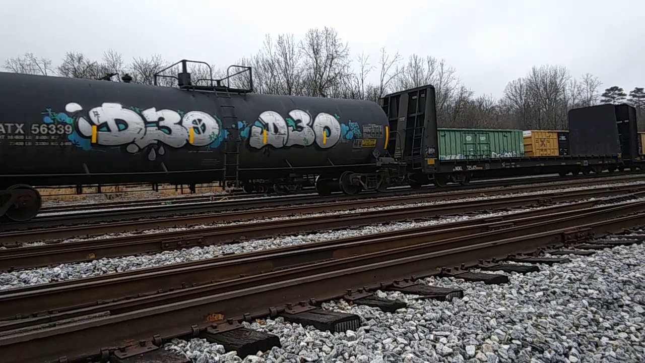179sb NS 4044 & NS 9645 right behind 177 at Emory gap TN 18jan19