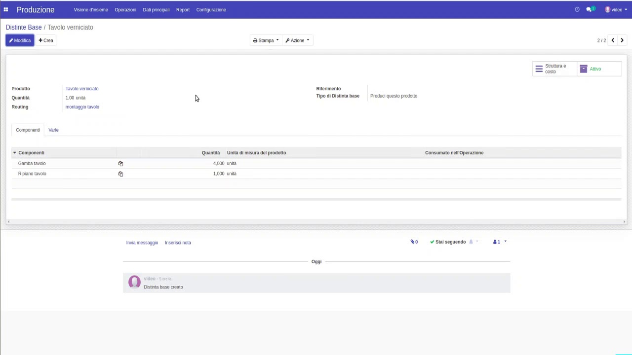 TAKOBI MRP: ordini di lavoro   fasi lavorazione   centri di lavoro