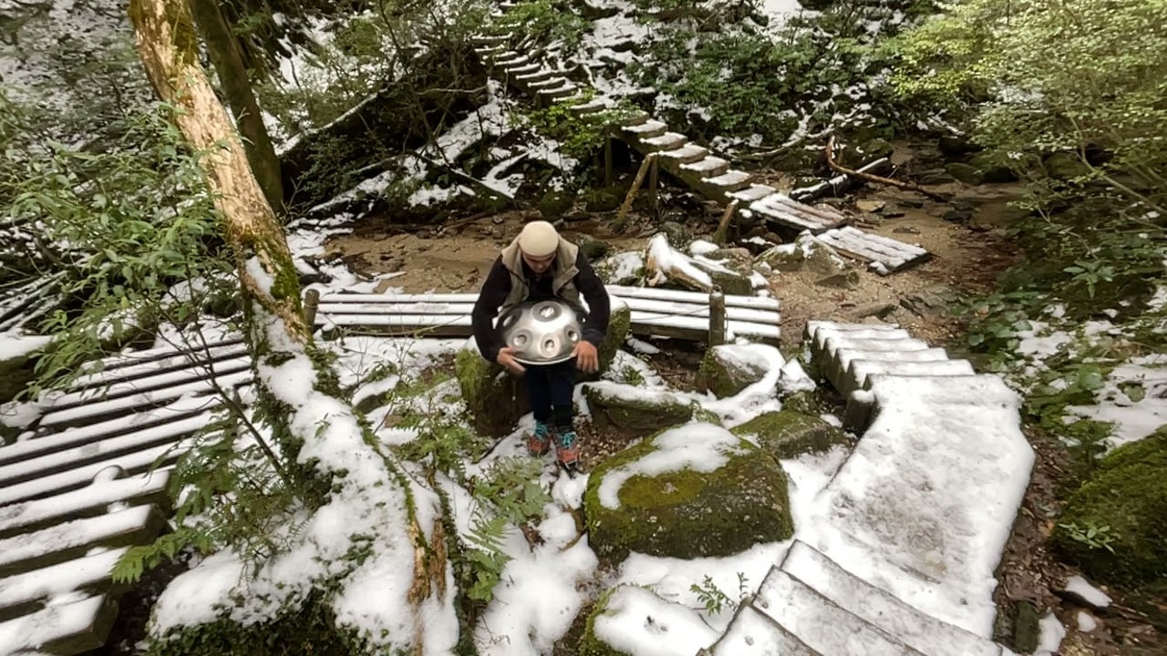 handpan yakushima snow