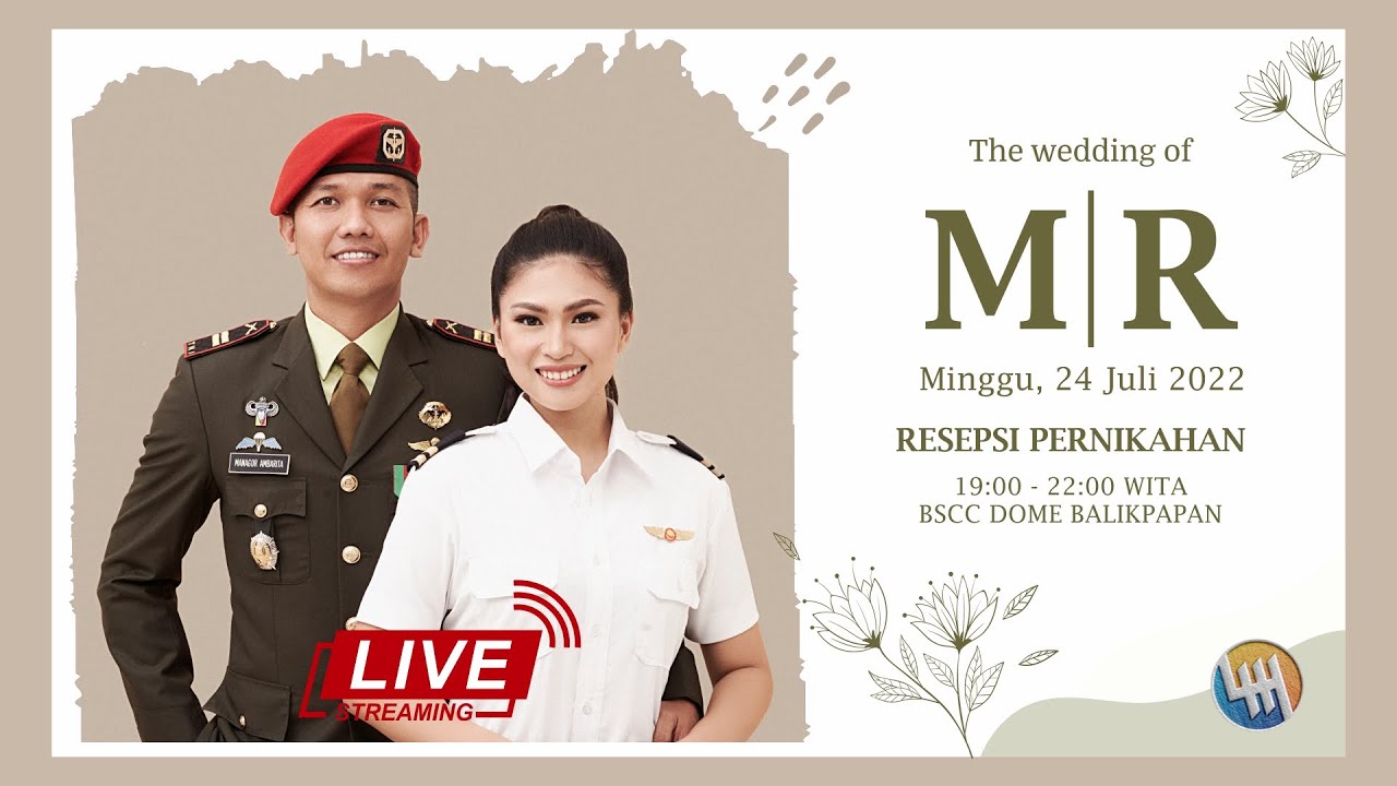 Live 🔴Streaming Resepsi Pernikahan | MANAGOR & RACHEL